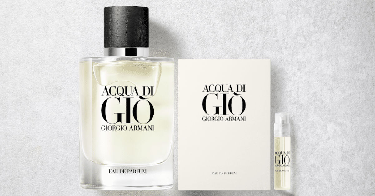 Sampler: Free Samples of Acqua Di Gio Eau de Parfum by Armani - Samples ...